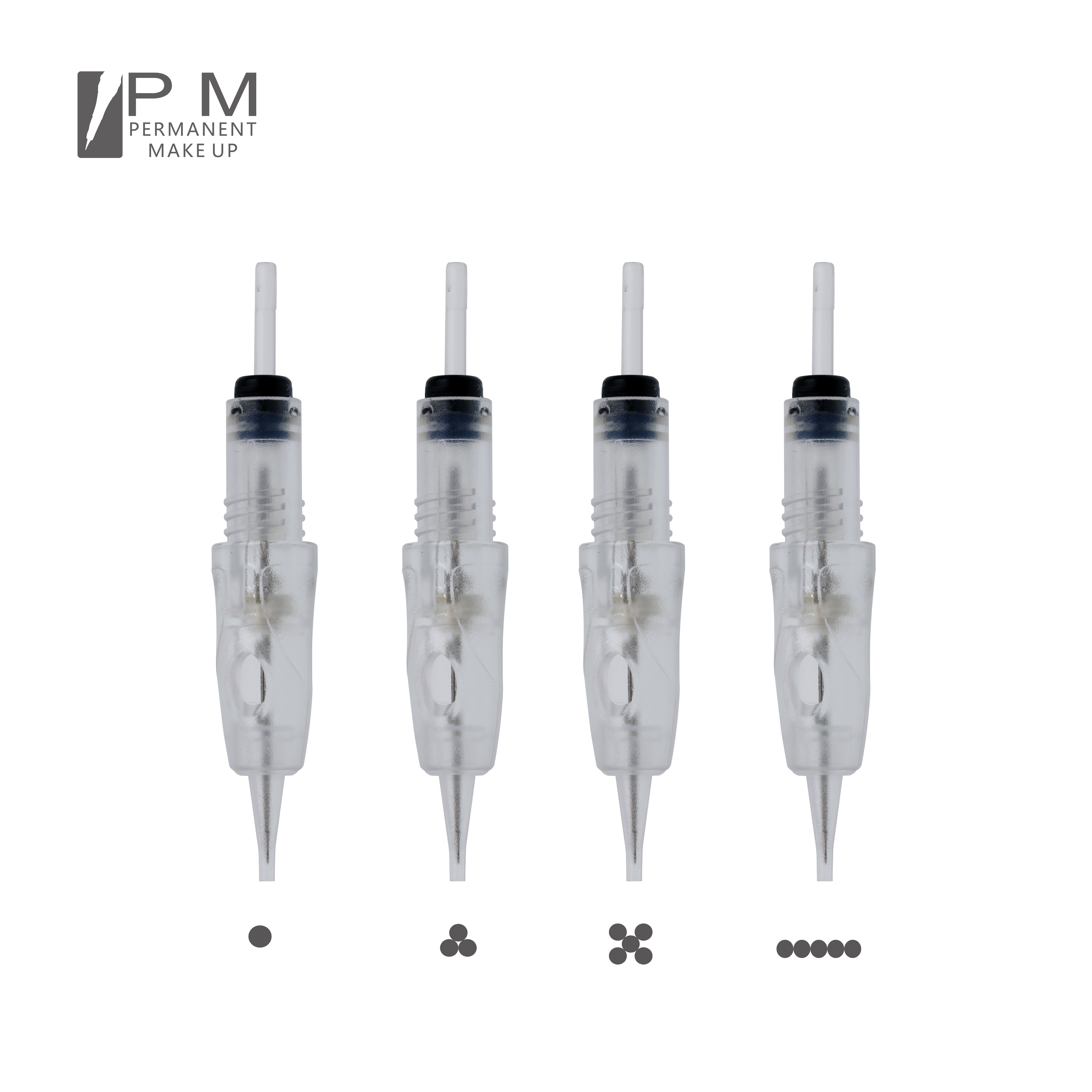PM Microblading Flat Needle PMU Ink Cartridge Permanent Makeup Needle Cartridges
