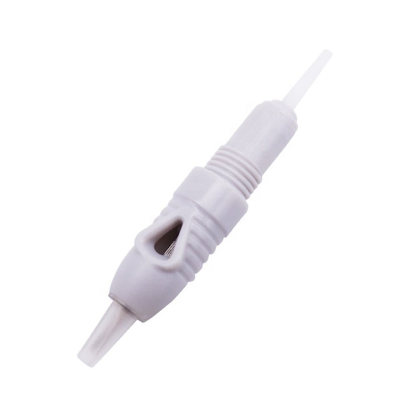 Permanent Makeup Cartridge Screw Needles Grey Spiral Disposable Plastic Eyebrow Tattoo Microblading Gun Blade Pmu Supplies