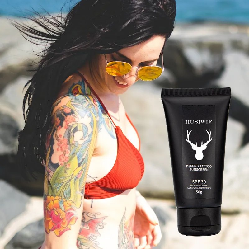 Vegan Water Proof Tattoo Aftercare Anti Tattoo Sunscreen Fade Protection Under Tattoos sunscreen Protection supplies