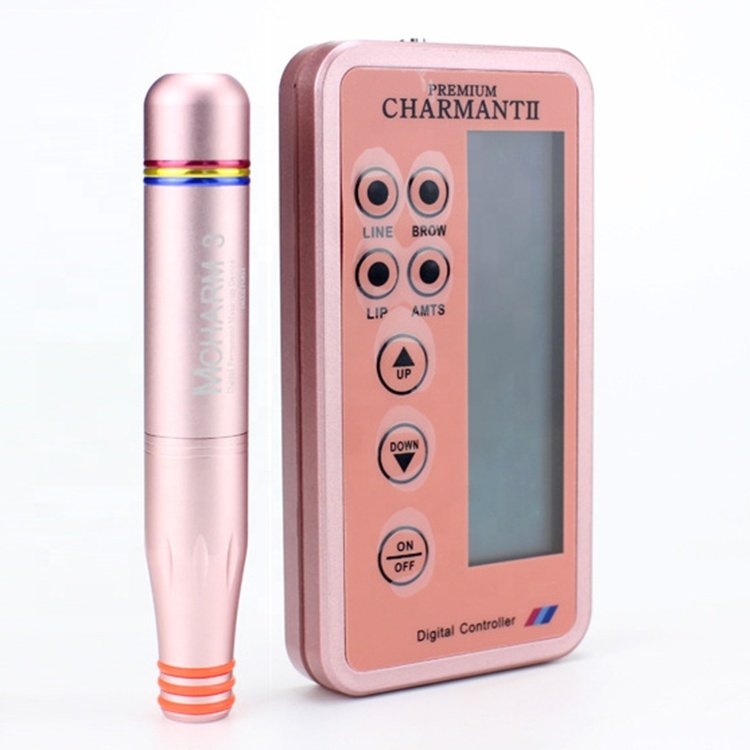 Wholesale semi permanent makeup silent eyebrow tatoo liner machine kit