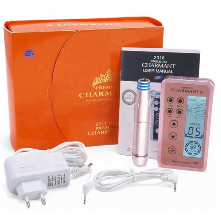 PMU Lip Eye Liner Tatoo Needle Pen Microblading Eyebrow Machine Kit