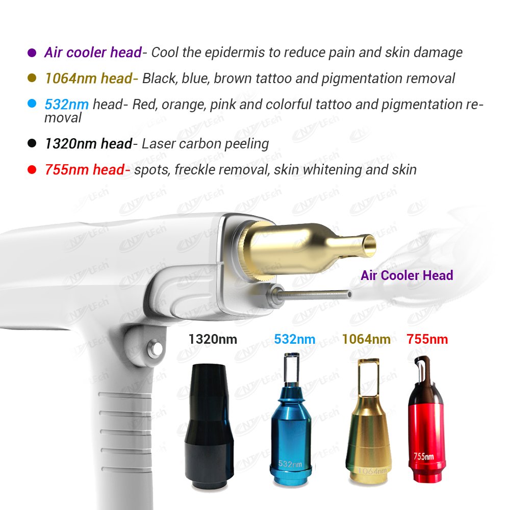 Buy China promotion price picosecond q switched ruby nd yag laser tattoo removal machine