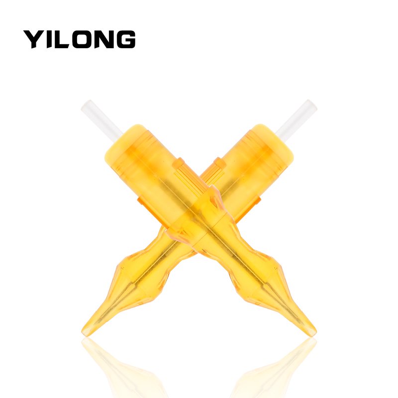 2023 Yellow Dragonfly Tattoo Needles Disposable Professional Cartridge Makeup Needles with high quality for tattoo machine