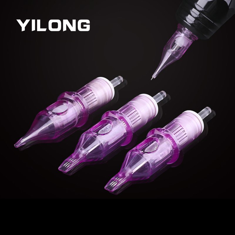 Custom 0.35mm Round Liner Disposable Sterilized Safety Permanent Makeup Tattoo Supplies Tattoo Cartridge Needle