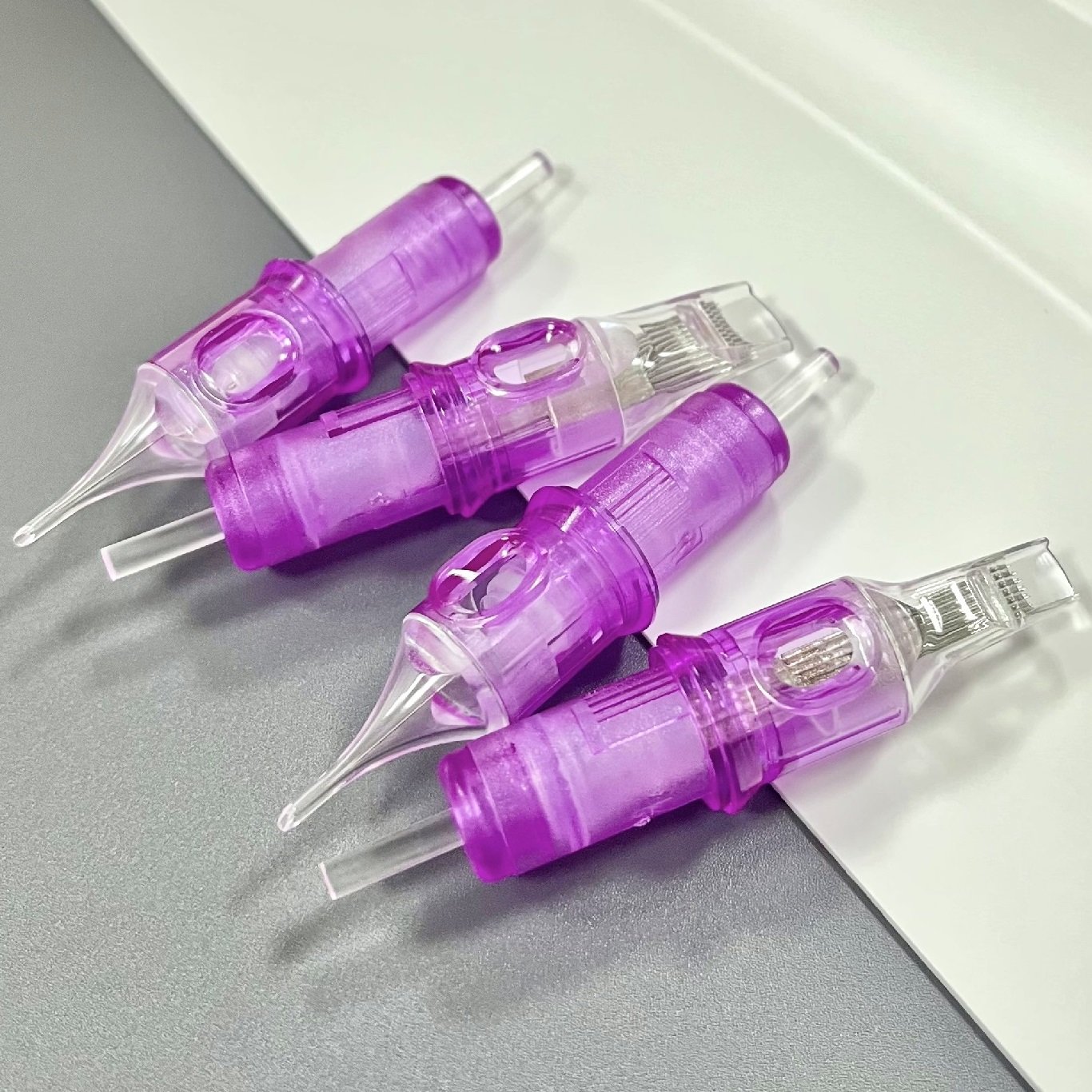 Permanent MakeUp Premium tattoo needle cartridges Super Sharp Precise #06 #08 1RL/RLT Tattoo Cartridges Needles Sterilized/