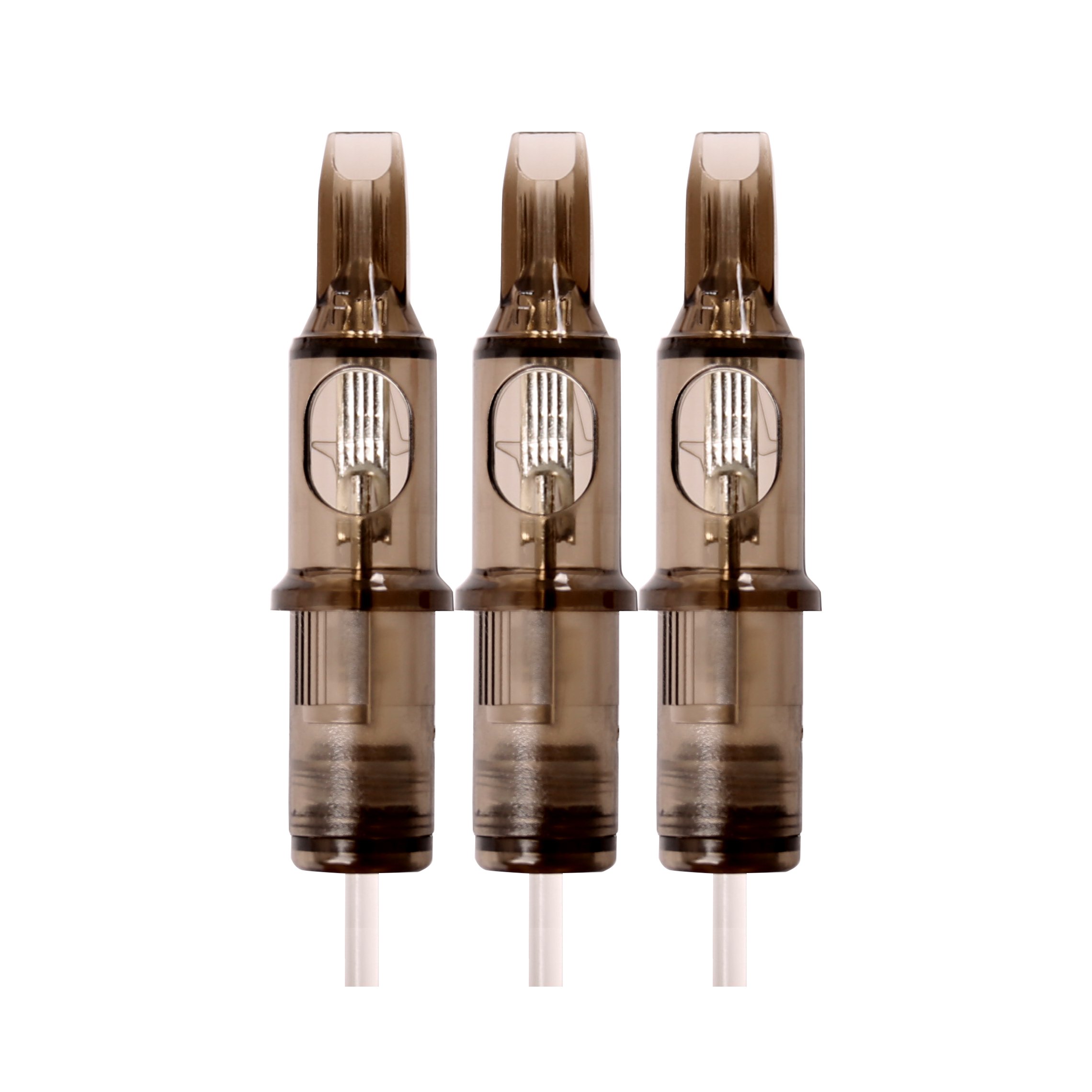 Spark cartridges tea color tattoo machine cartridge permanent makeup pen needle cartridge