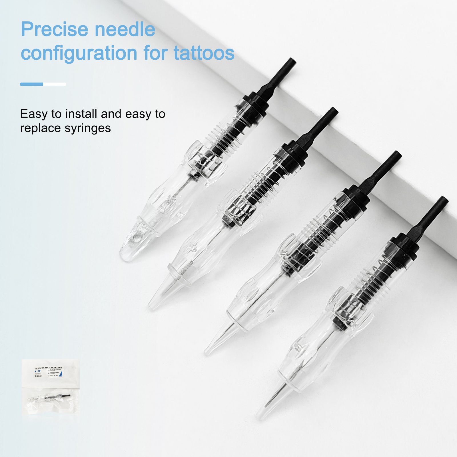 Permanent Makeup Lip Eyeliner Hairstrokes Tattoo Needle Disposable Cartridge Needles for Machine M4