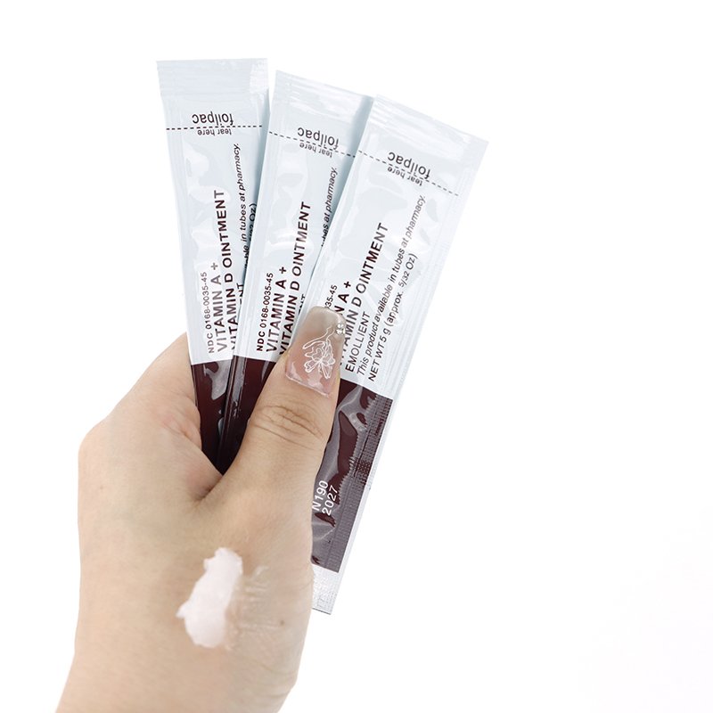 OEM Permanent Makeup Tattoo Cream Vitamin 100pcs/bag Tattoo Repair Cream For Cleaning Cream Eyebrow Tattoo Lotion