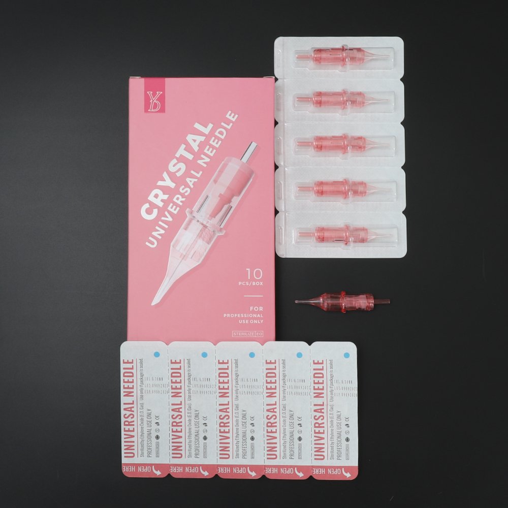 Wenshen 306 stainless steel medical Private Label Premium Quality Permanent Makeup Sterile Tattoo Cartridge OEM Tattoo Needles