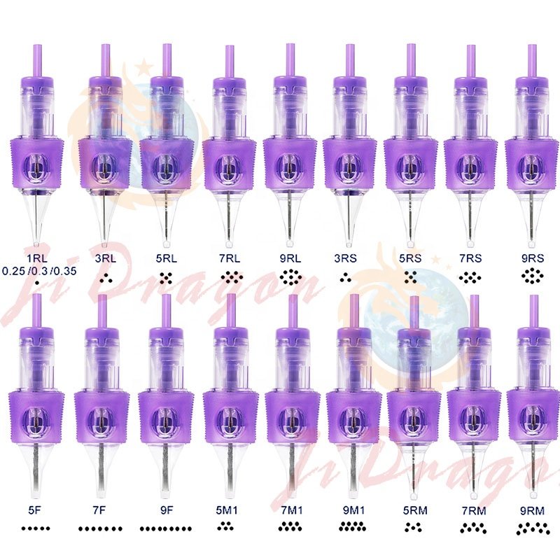 Tattoo Cartridge Needle Membrane Permanent Makeup Needle Universal Cartridge Disposable Needle