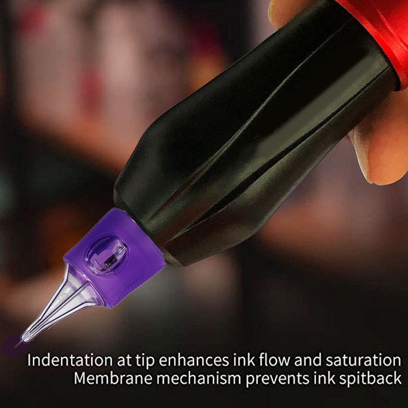 Tattoo Cartridge Needle Membrane Permanent Makeup Needle Universal Cartridge Disposable Needle
