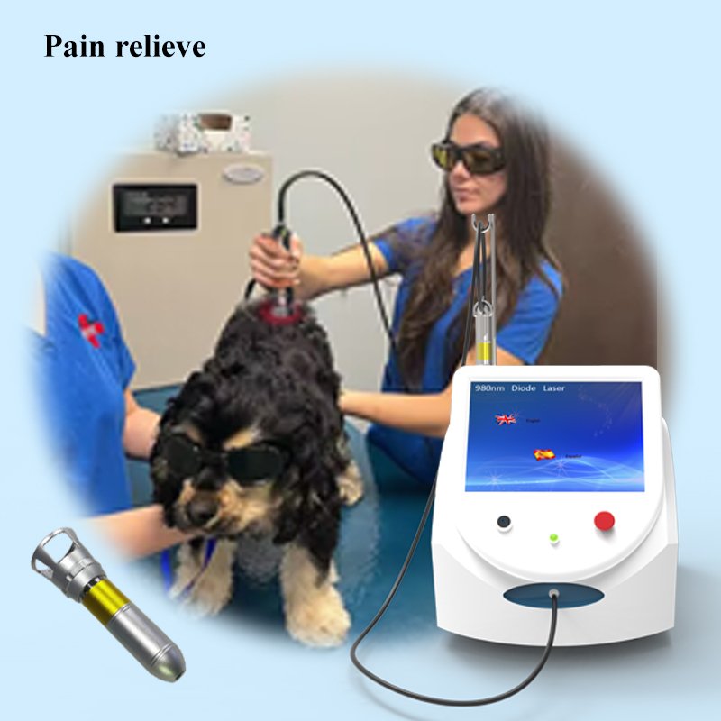 Podiatry diode laser device nail fungus treatment toenail laser podology machine for Onychomycosis