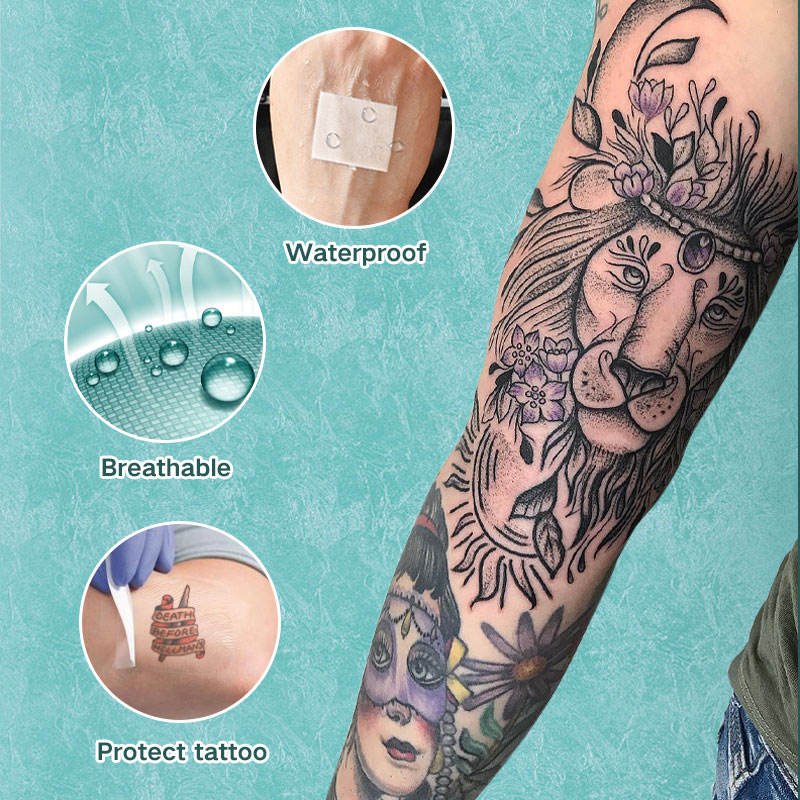 tattoo Equipment And Supplies tattoo Bandages Film Aftercare Waterproof Film Transparent tattoo Film