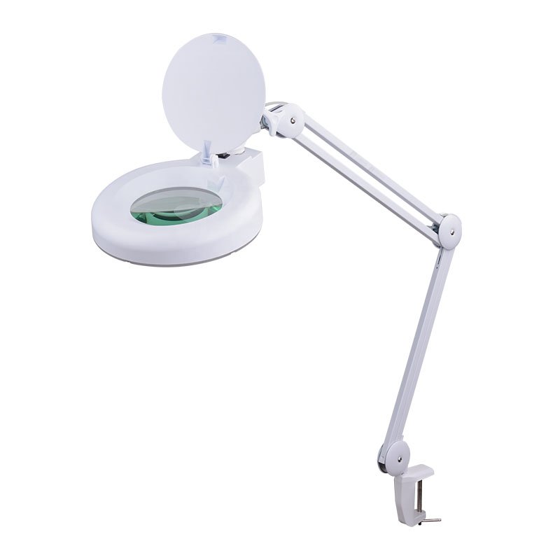 LED Clip Table Lamp Salon Magnifier Lamp Tattoo Lamp Magnifying Glass With Light Tattoo Kits