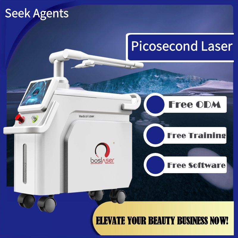 Seek laser facial rejuvenation machine hand pice nd yag portable q switched nd yag laser picosecond laser tattoo removal machine