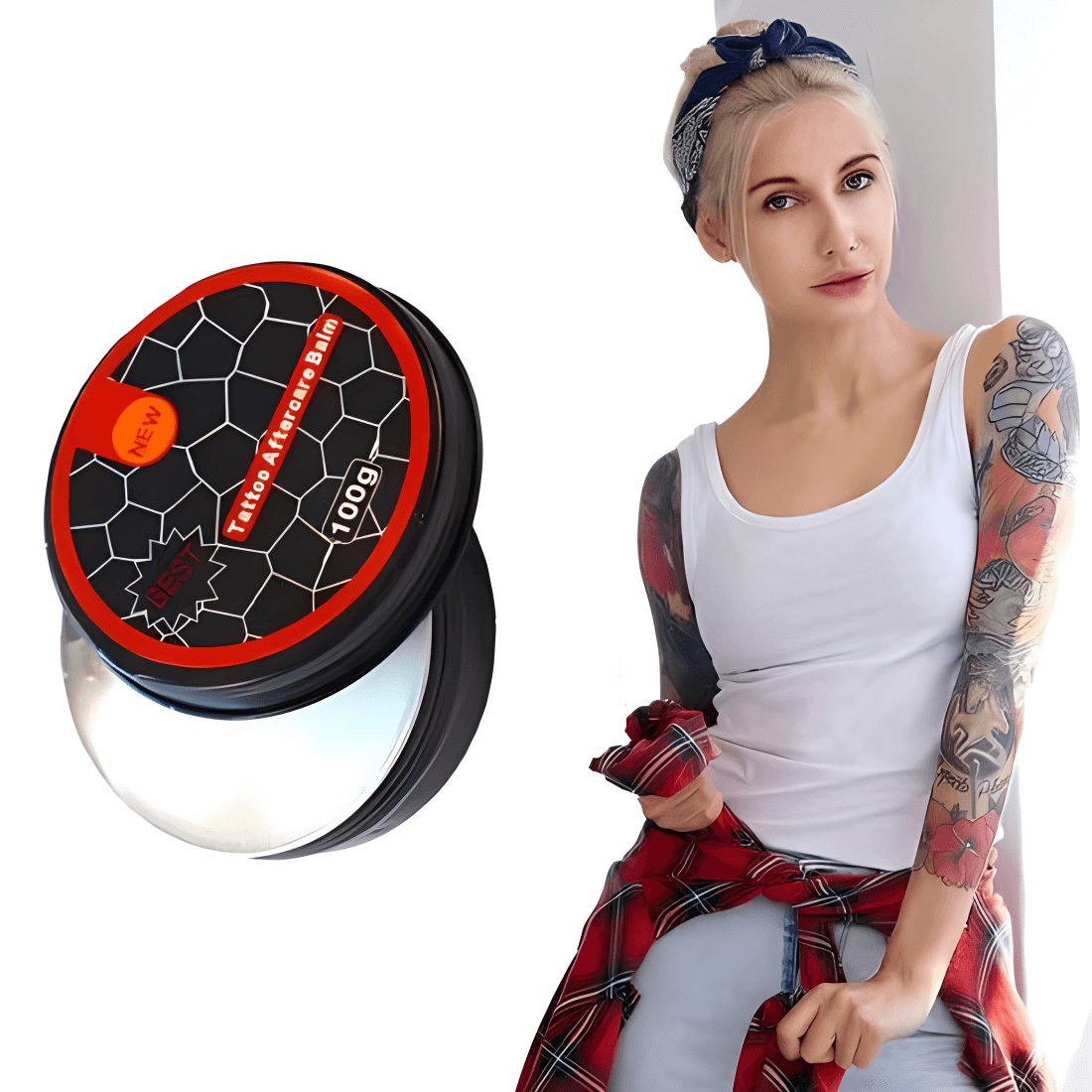 Hadiyah Prevent Tattoo Fading Aids Healing Private Label Vegan Organic 100% Natural Tattoo Balm,Tattoo Aftercare Butter