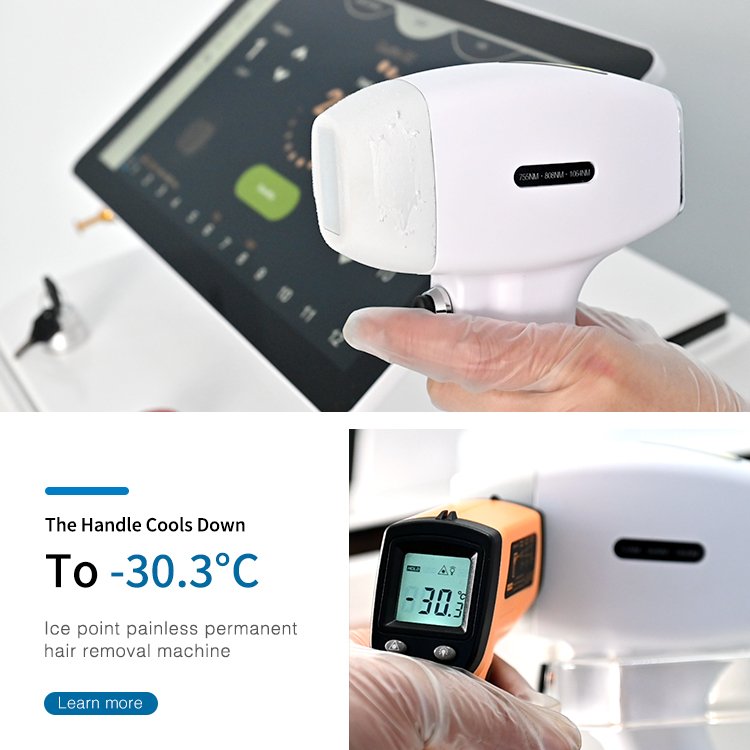 2024 newest best selling 2 In 1 Nd Yag Laser 3 Waves 755 808 1064 Nm Diode Laser Hair Removal Handle Tattoo Freckles Remove