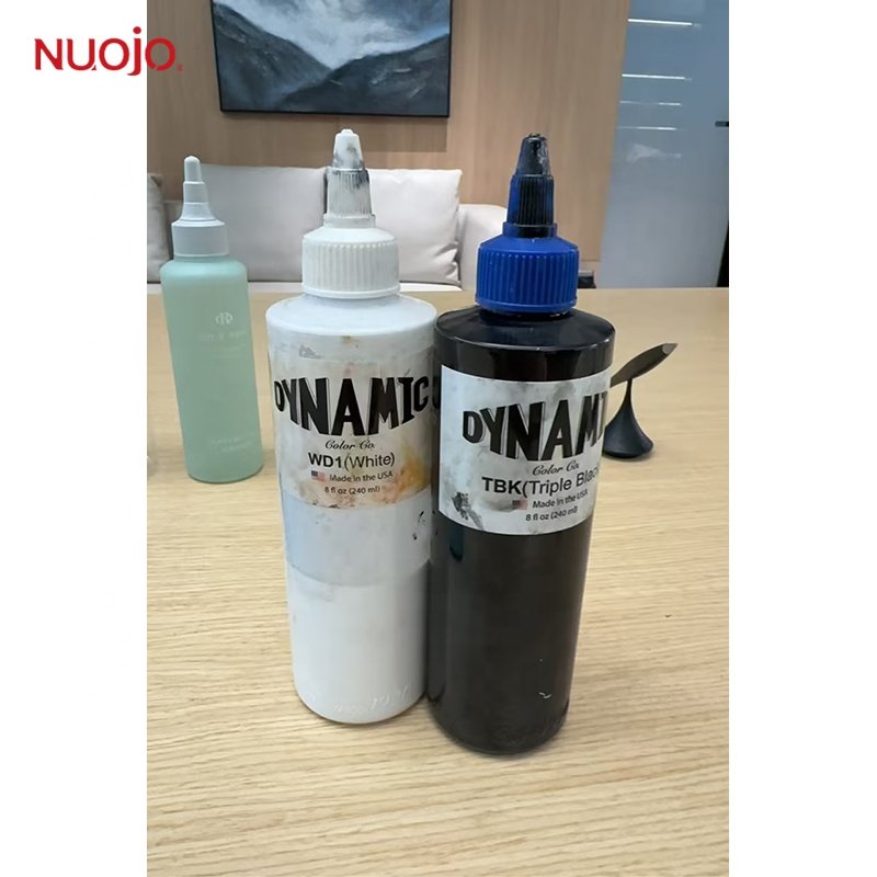 Best OEM Logo Tattoos Micropigmentation Triple Black Dynamic Tattoo Pigment Tattoo Inks Kit