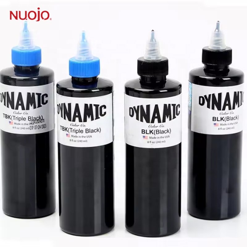 Best OEM Logo Tattoos Micropigmentation Triple Black Dynamic Tattoo Pigment Tattoo Inks Kit