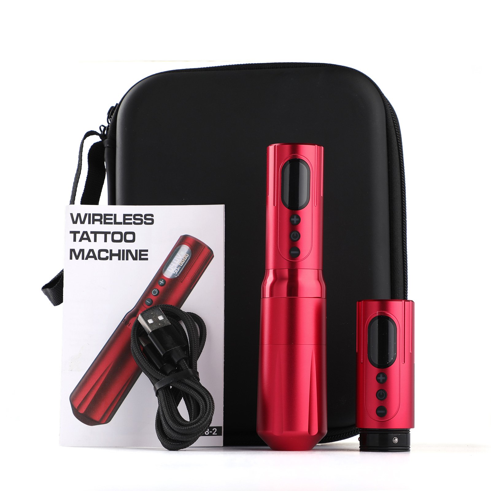 Solong 2000mAh Brushless Motor 4.0mm Stroke Professional Wireless Rotary Tattoo Pen Gun Machine For Body Art