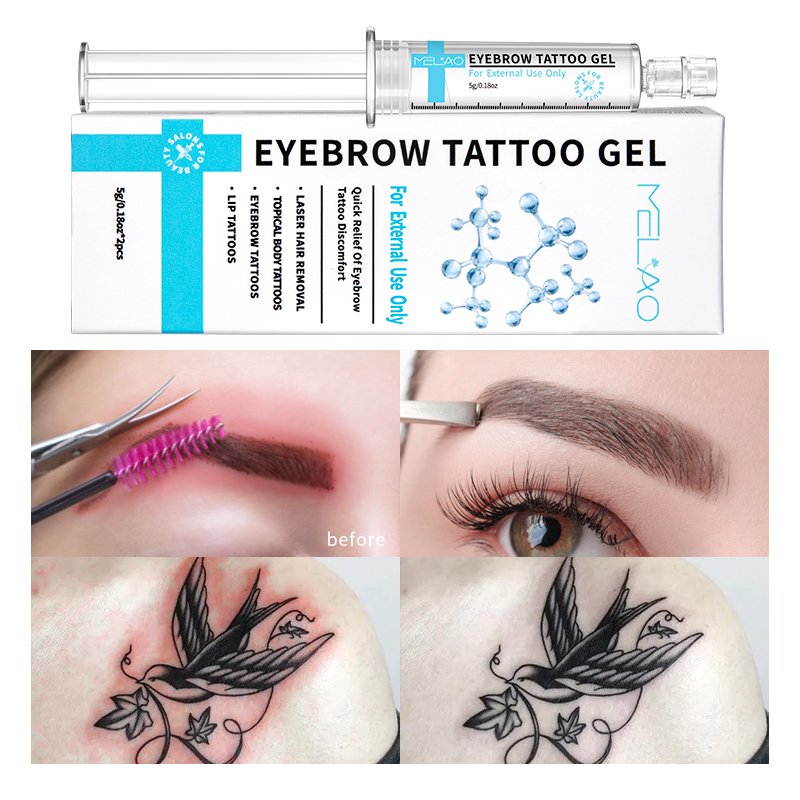 Repair Tattoo Aftercare Soothing Gel And Moisturizer For New Tattoos Irritation Relieve Eyebrow Gel Tattoo Vacuum