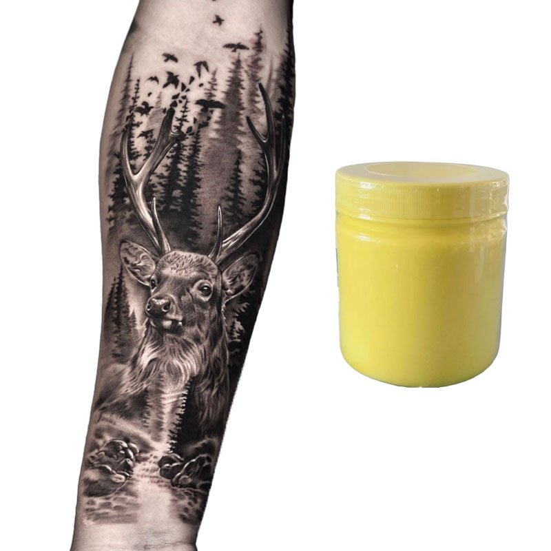 Tattoo Care Butter Tattoo Soothing Cream for colour enhancement before and after tattoo care PMU After Care Cream