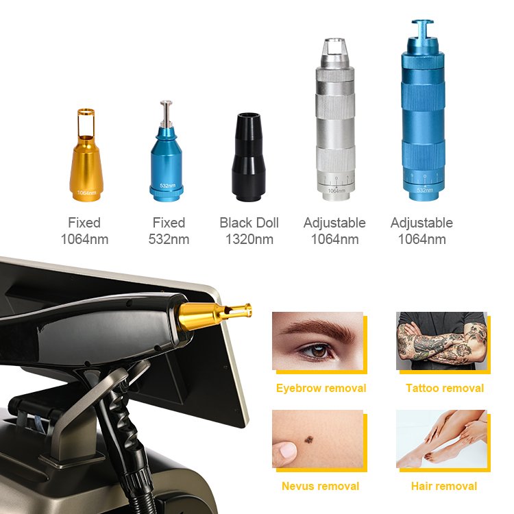 Discount Price 4K HD Touch Screen 2 IN1 Diode Laser 3 Wavelengths 755 808 1064nm Laser Hair Removal Machine Tattoo Removal