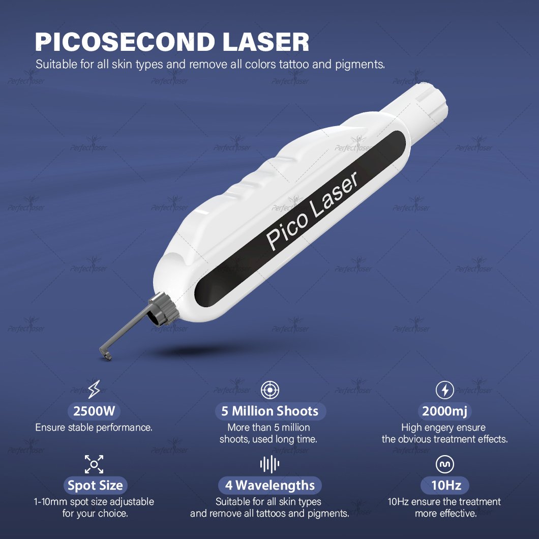 Perfectlaser Multifunctional nd yag Pico Laser Price 2024 New Portable Ice 755nm 1064nm 808 nm Diode Laser Hair Removal Machine