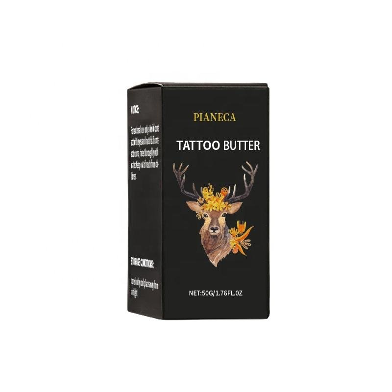 Tattoo Aftercare Butter Balm, New Tattoo Moisturizer Healing Brightener for Color Enhance, Natural Organic Tattoo Cream