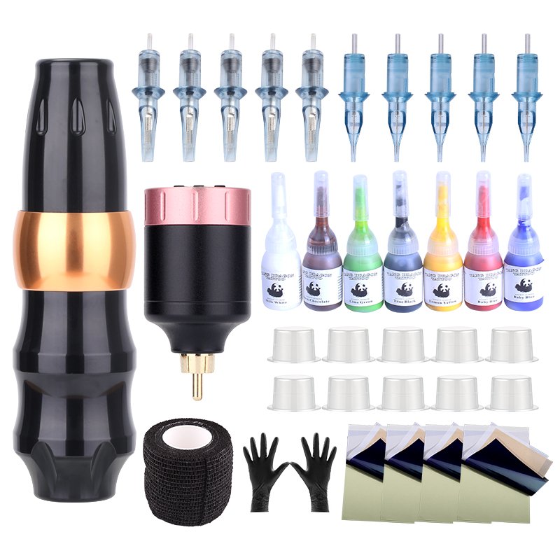 hot-sale rotary tattoo kits low price set for body tattoo tattoo pen