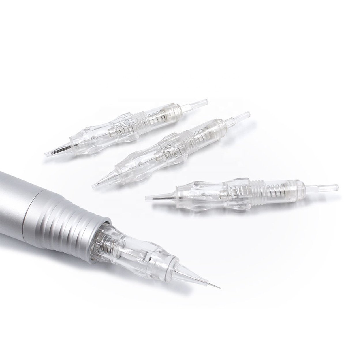 Permanent Makeup Microblading Black Pearl Mts Disposable Eyebrow Screw Pmu Nano Needle Mixed Tattoo Needle Cartridge