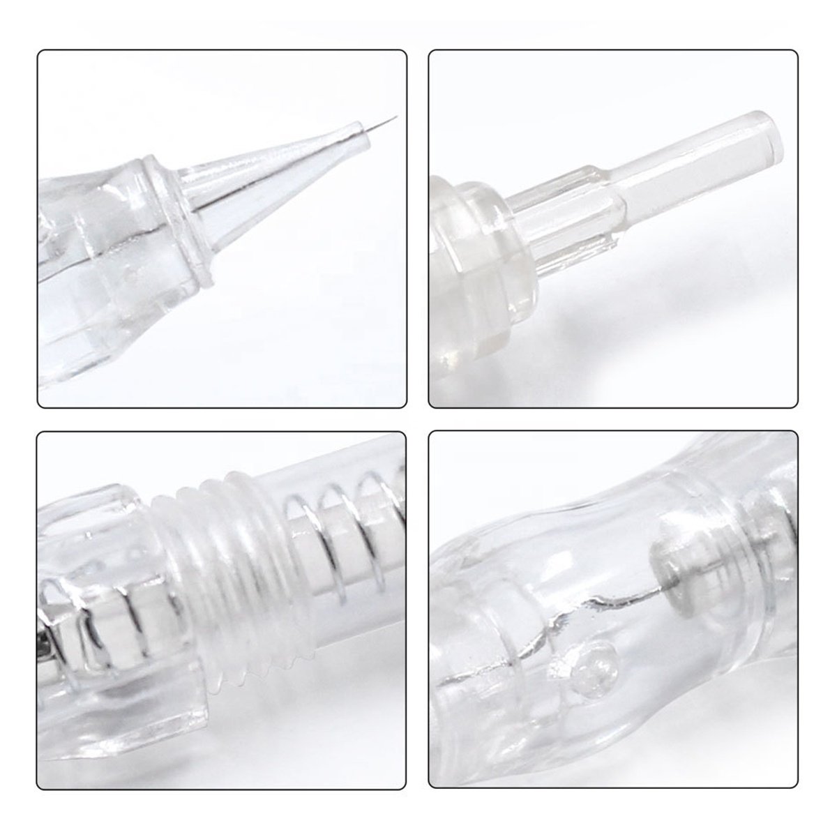 Permanent Makeup Microblading Black Pearl Mts Disposable Eyebrow Screw Pmu Nano Needle Mixed Tattoo Needle Cartridge
