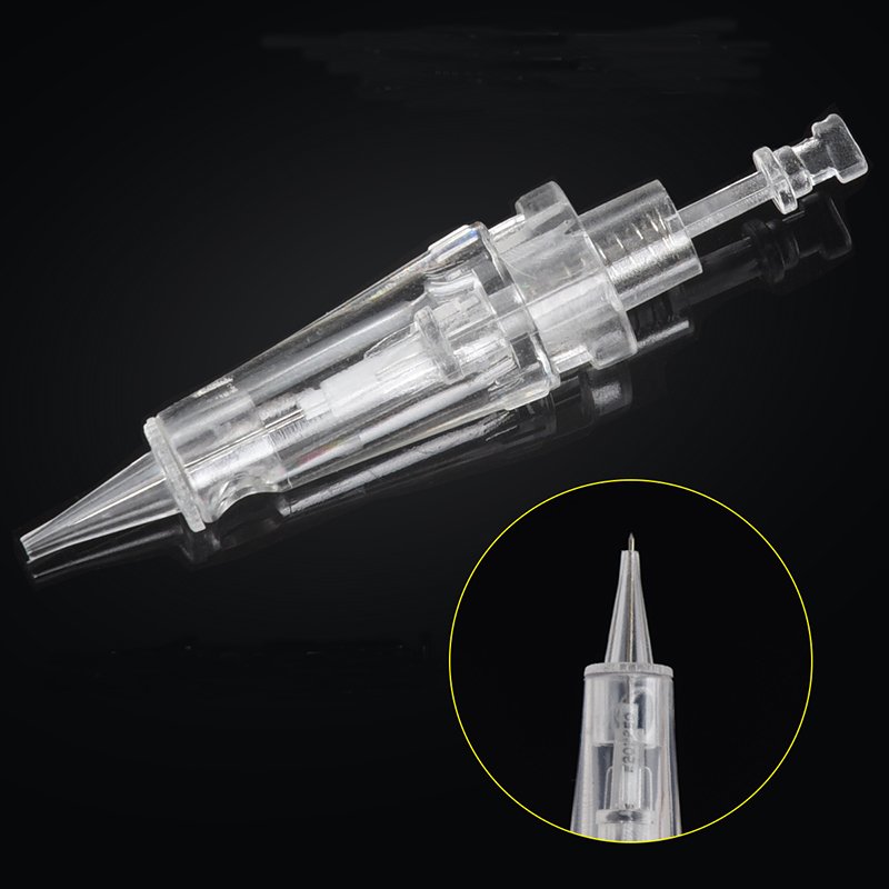 1P Cartridges Needles Disposable Sterilized Permanent Makeup Machine Tattoo Needles Twist Lock for 3d Eyebrow lip Eyeliner