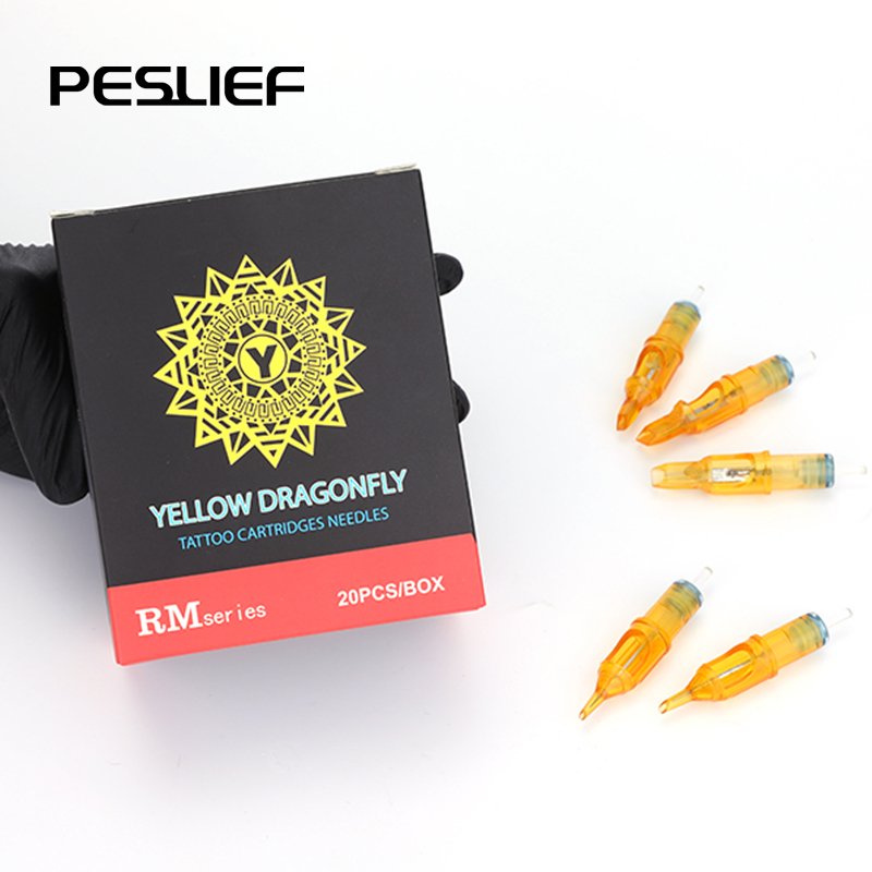 20pcs/box Factory Wholesale OEM logo box Disposable High Quality Tattoo Cartridges Needles