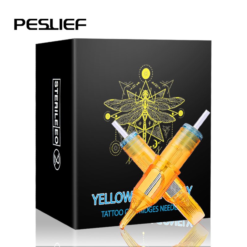 20pcs/box Factory Wholesale OEM logo box Disposable High Quality Tattoo Cartridges Needles