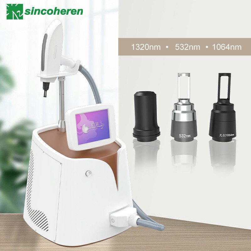 Professional q switch nd yag laser picosecond laser tattoo removal skin rejuvenation with Medical CE certification