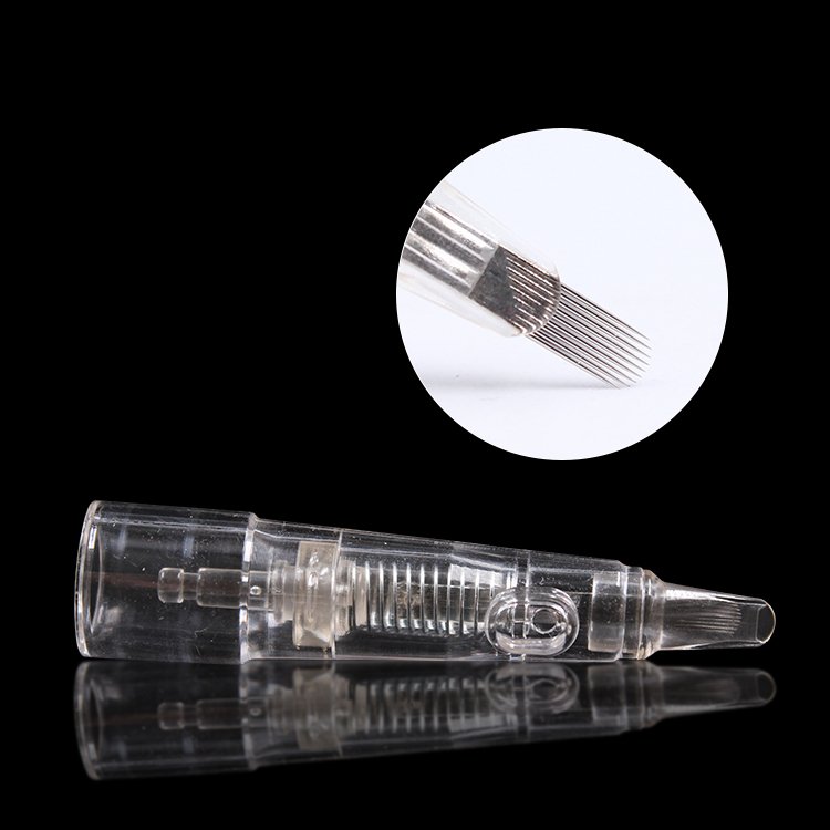 Biomaser Original Permanent Makeup Cartridge Needles 10PCS Eyebrow Tattoo Needle Customizable Private Labeling Available