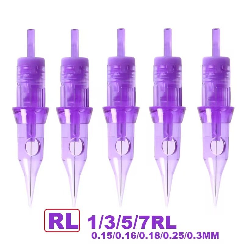 Hadiyah Factory Tattoo Cartridges Needle RL RS RM M1 Permanent Eyebrow Lip Makeup Needles For Tattoo Machine Pen