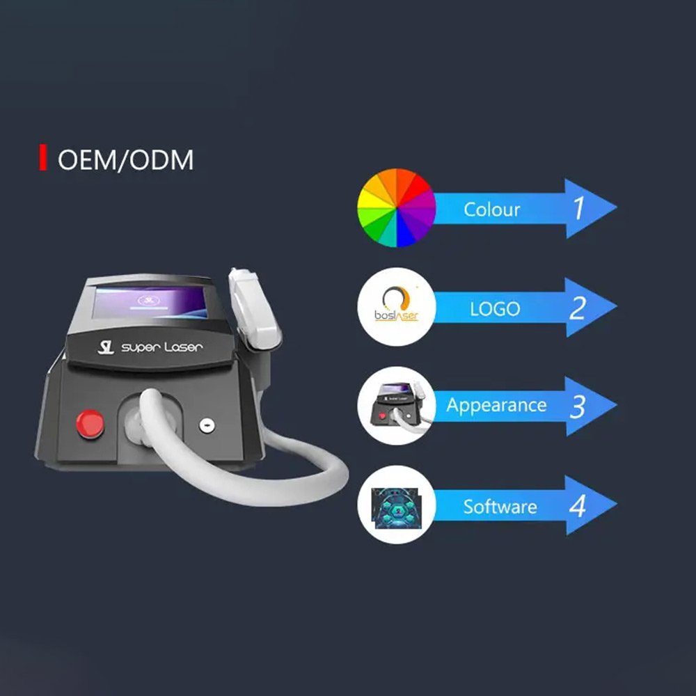 Ce Approved Q-switch Nd Yag Laser Tattoo Removal Machine With Big Power laser facial toning machine Skin Rejuvenation
