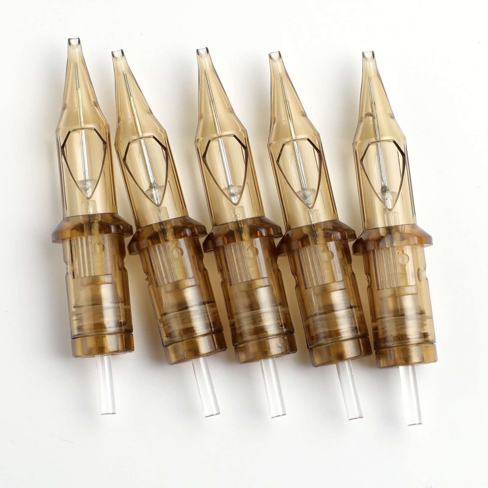 Cartridge Tattoo Needles Ready to Ship Infinite Tattoo Cartridge Needle Plastic Permanent Makeup Pen Machine Needle 10pcs/box