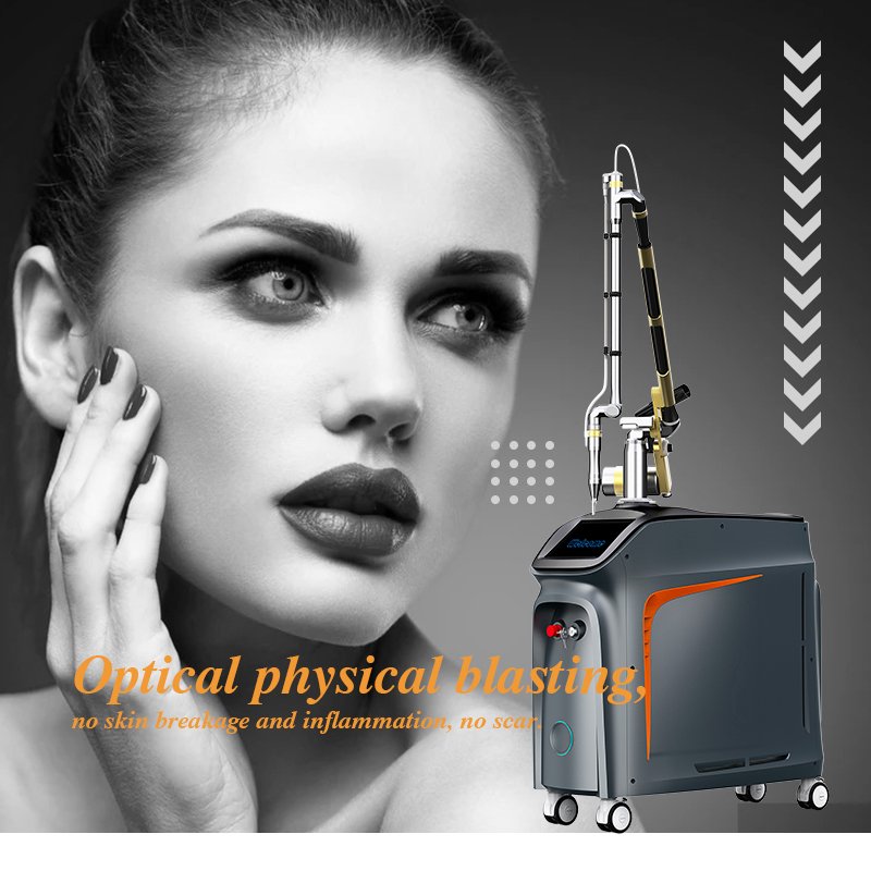 2022 Efficient tattoo removal machine picosecond laser q switch machine laser pico for melasma