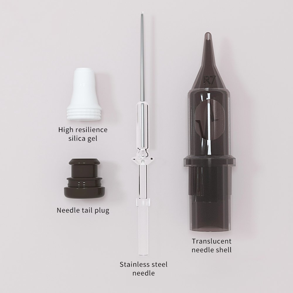 Professional 316 Stainless Steel Disposable Cartridge Tattoo Needle For Permanent Makeup Tattoo Needle Tattoo Supplies