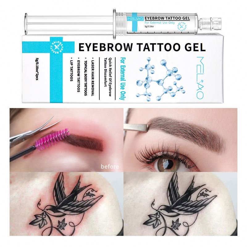 Repair Tattoo Aftercare Soothing Gel And Moisturizer For New Tattoos Irritation Relieve Eyebrow Gel Tattoo Vacuum