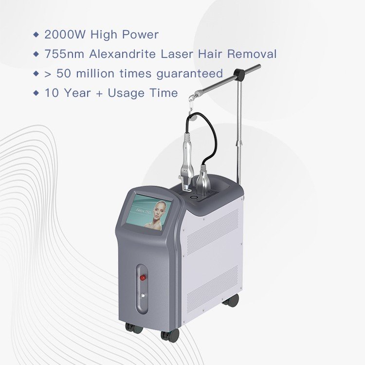 755nm Alex laser alexandrite laser 755nm hair removal equipment