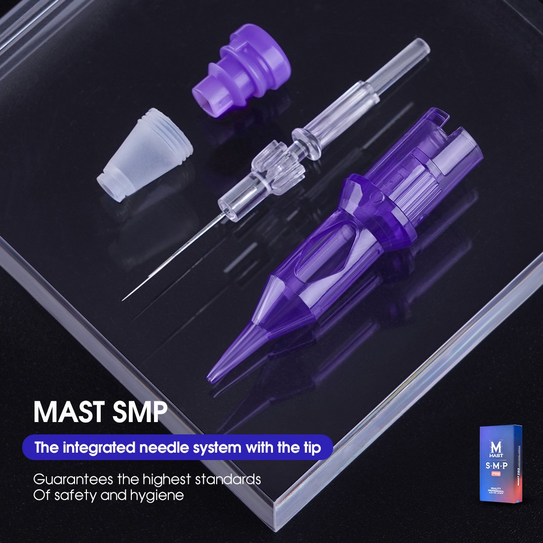 Mast Pro Tattoo Cartridge Needle Body tattoo and permanent make up Cartridge SMP Tattoo Needle 20Pcs