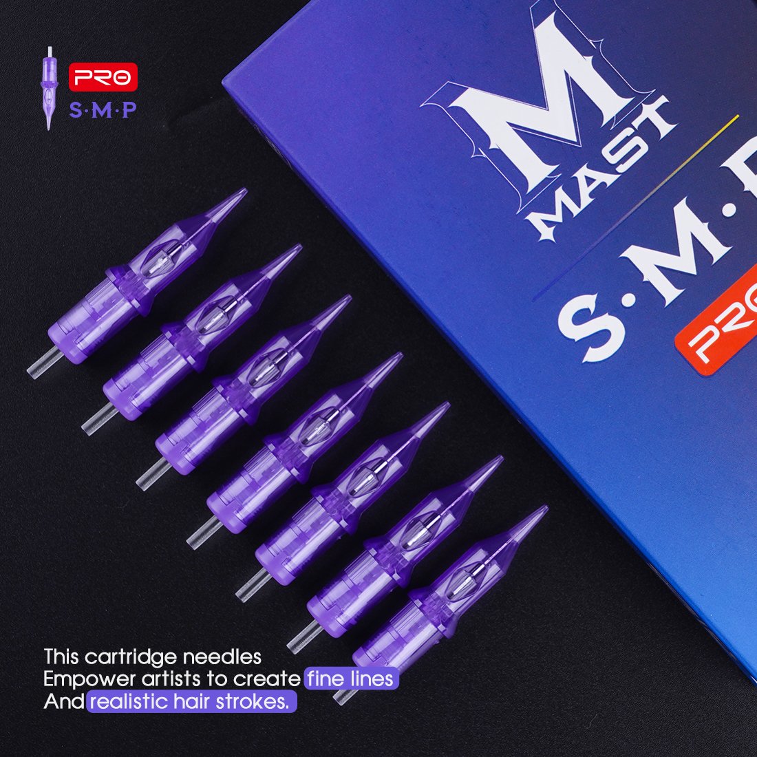 Mast Pro Tattoo Cartridge Needle Body tattoo and permanent make up Cartridge SMP Tattoo Needle 20Pcs