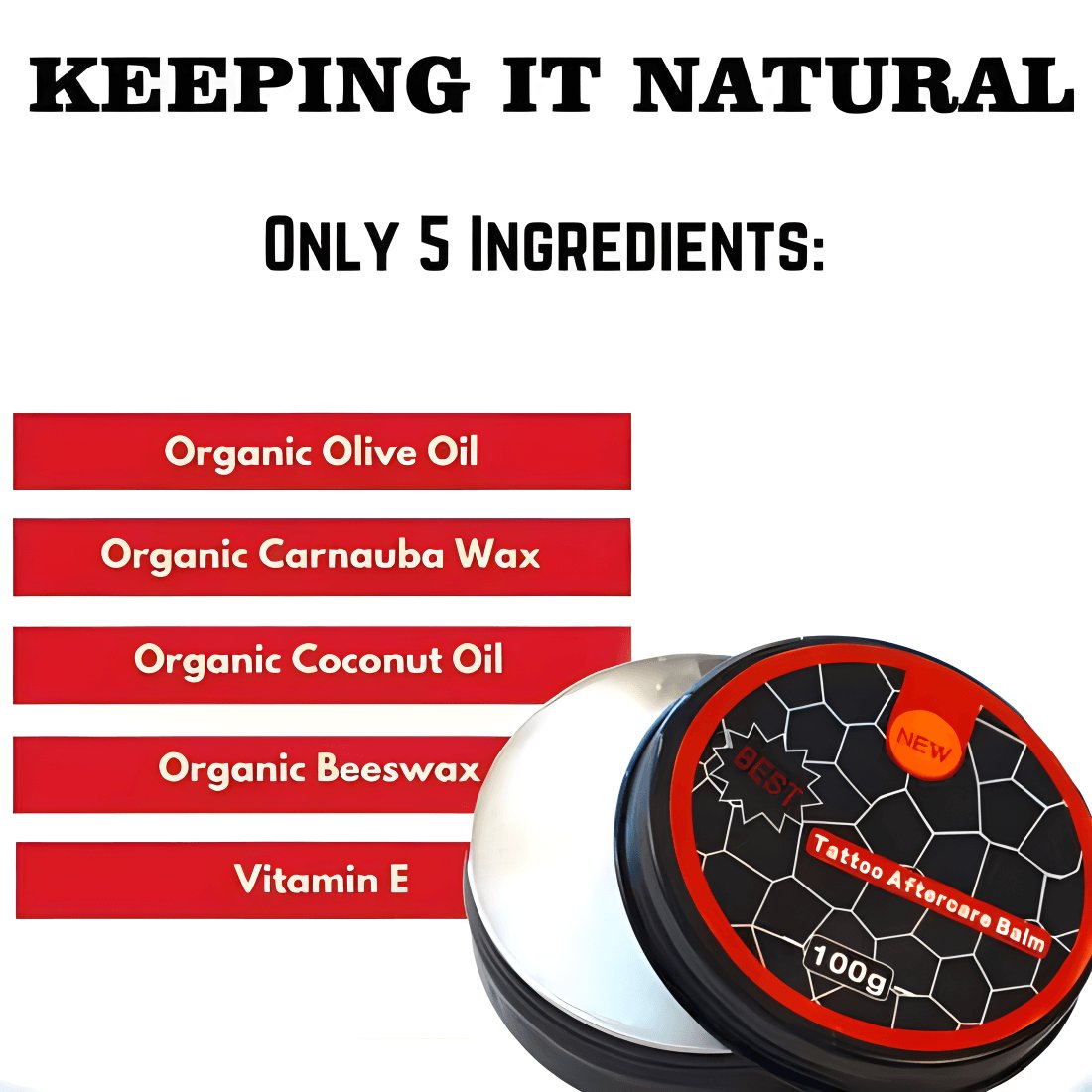 Hadiyah Private Label Skin Moisturizing Tattoo Repair Butter Balm Stick Tattoo Enhance Tattoo Supply