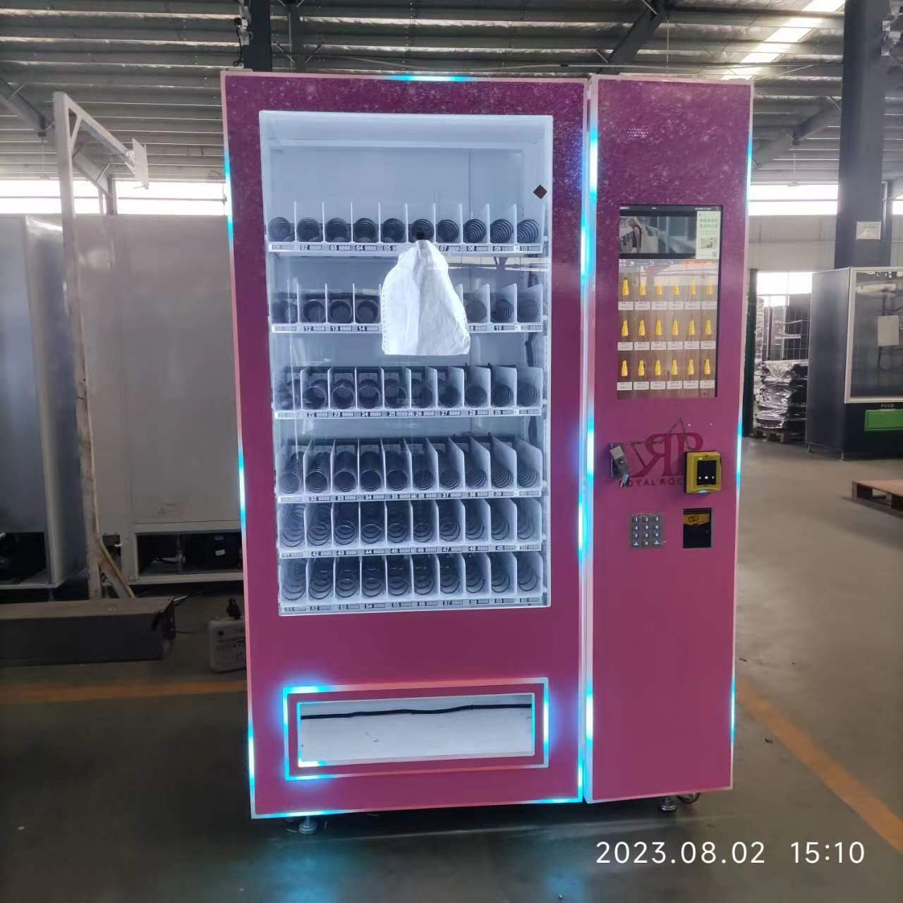 combo clothes lash vending machine sanitary pad tattoo vending machine book eyelash detergent vending machine for false lashes