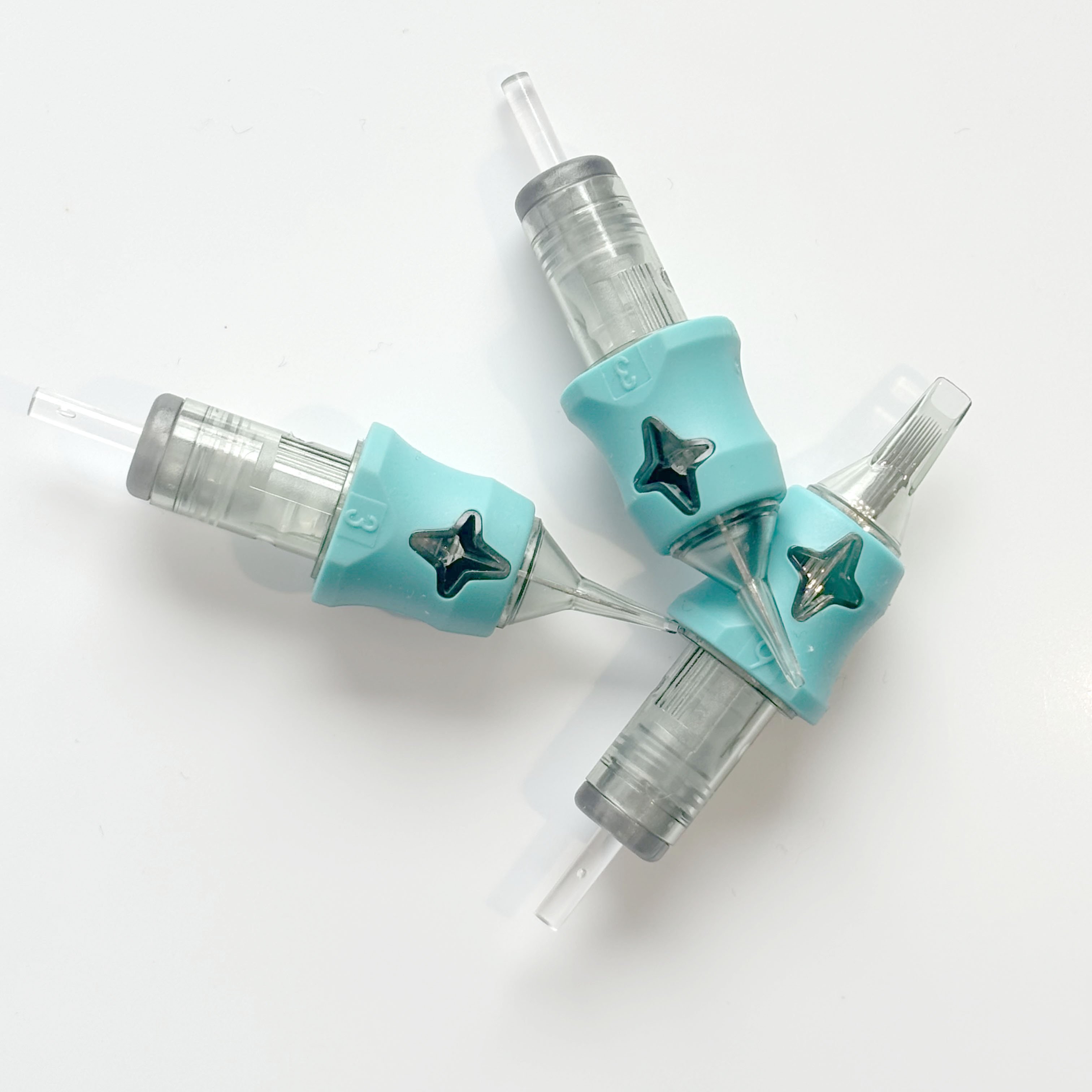Tattoo Cartridge Needle Disposable Sterilized Semi-permanent Eyebrow Lip Makeup Needles For Tattoo Machine Pen Gun