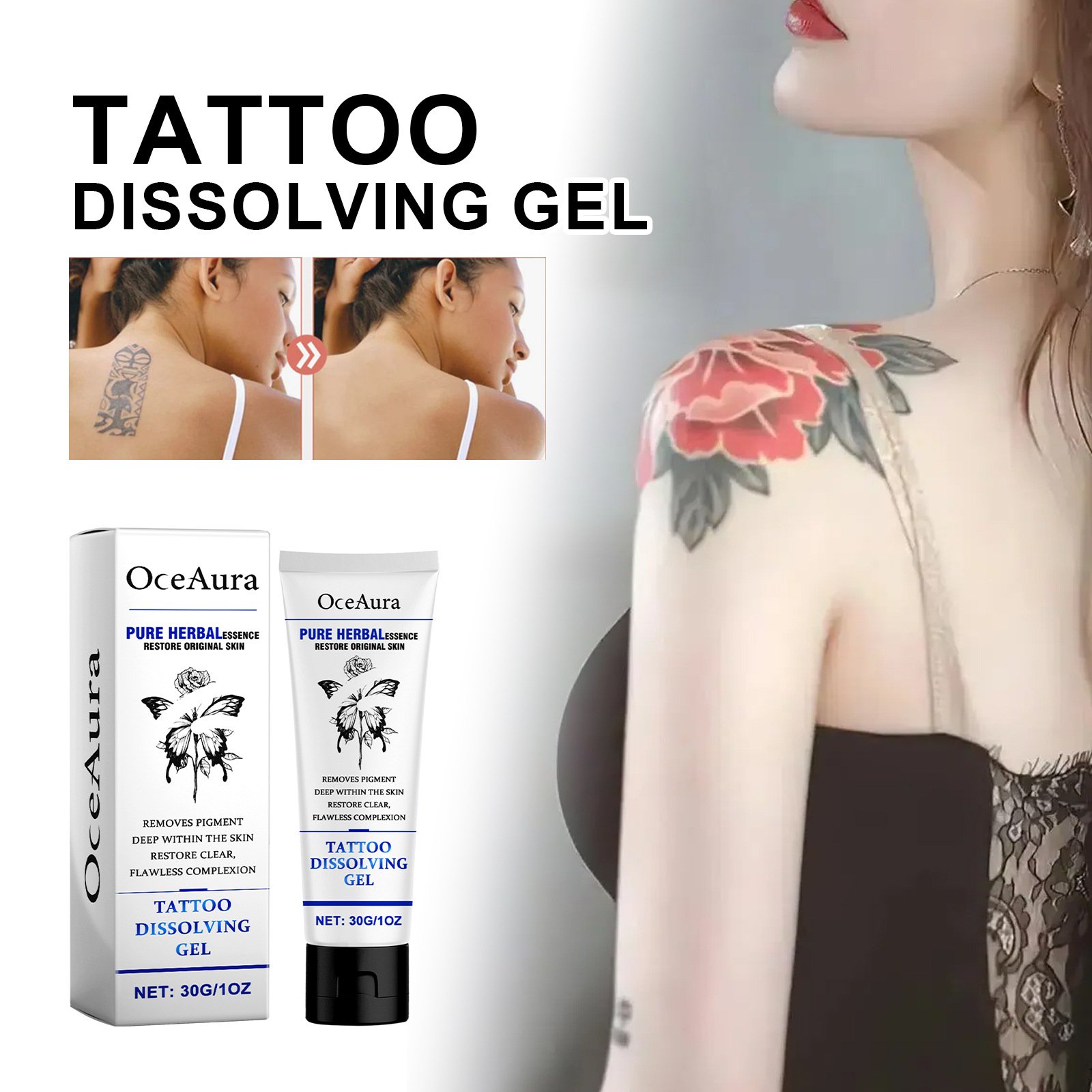 Tattoo Care Gel Moisturizes Tattoo Skin Repair Skin Tattoo Mark Brightening Care Cream
